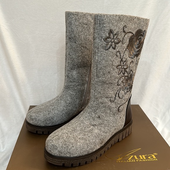 Azura by Spring Step Wool Mid Boots - Nehal - Picture 3 of 8